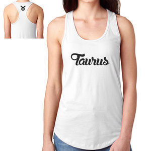 TAURUS Zodiac Racerback Tank